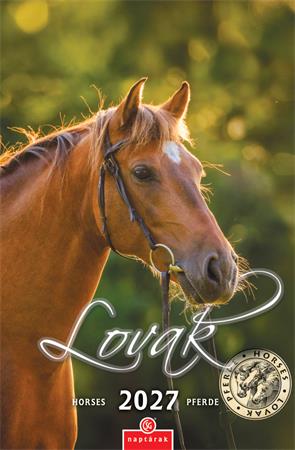Naptár, fali, CSG "Lovak"