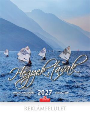 Naptár, fali, CSG "Hegyek Tavak"