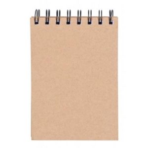 Jegyzetfüzet, spirálozott, A6, vonalas, 80 lap, OFFICE PRODUCTS "Craft"