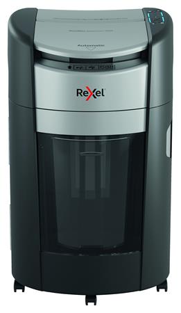 Iratmegsemmisítő, konfetti, 300 lap, REXEL "ShredMax AutoFeed+ 300X P4"