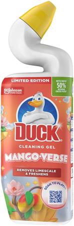 WC-tisztítógél, 750 ml, DUCK "Deep Action Gel", mangó verse