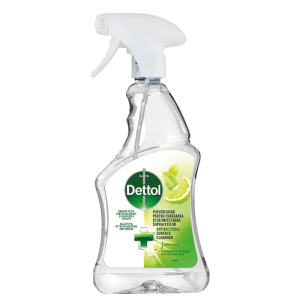 DETTOL Antibakteriális felülettisztító spray Lime és Menta, 500 ml