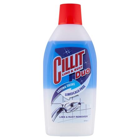 Vízkő- és rozsdaoldó folyadék, 500 ml, CILLIT "Duo"