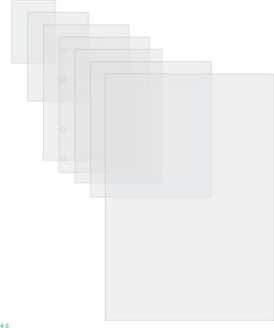 Meleglamináló fólia, 125 mikron, 64x108mm, fényes, GBC