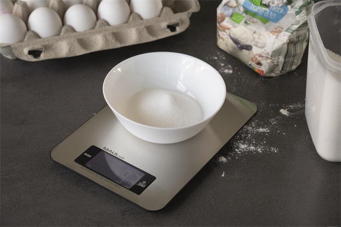 Levélmérleg, digitális, 5 kg terhelhetőség, MAUL "Scala", ezüst - Image 2