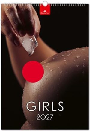 Naptár, felnőtt tartalommal, fali, DAYLINER, "Girls"