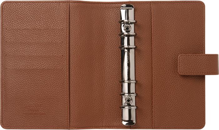 Kalendárium, gyűrűs, betétlapokkal, personal méret, FILOFAX "Camden", mokka - Image 3