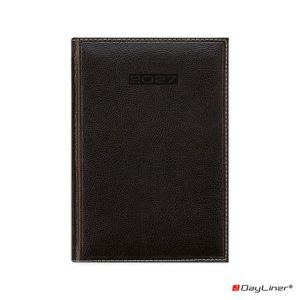 Naptár, tervező, B5, heti, DAYLINER, "Sherwood", fekete