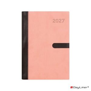 Naptár, tervező, A5, napi, DAYLINER, "Winner", pink