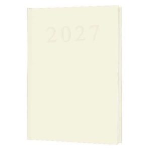 Naptár, tervező, A5, napi, 2027, bézs